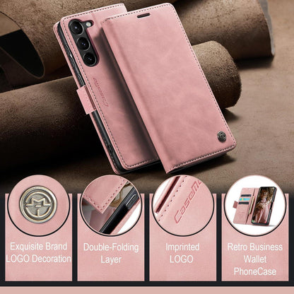Handyhülle für Samsung Galaxy S23 5G 6,1'' Leder RFID Flip Case Magnet