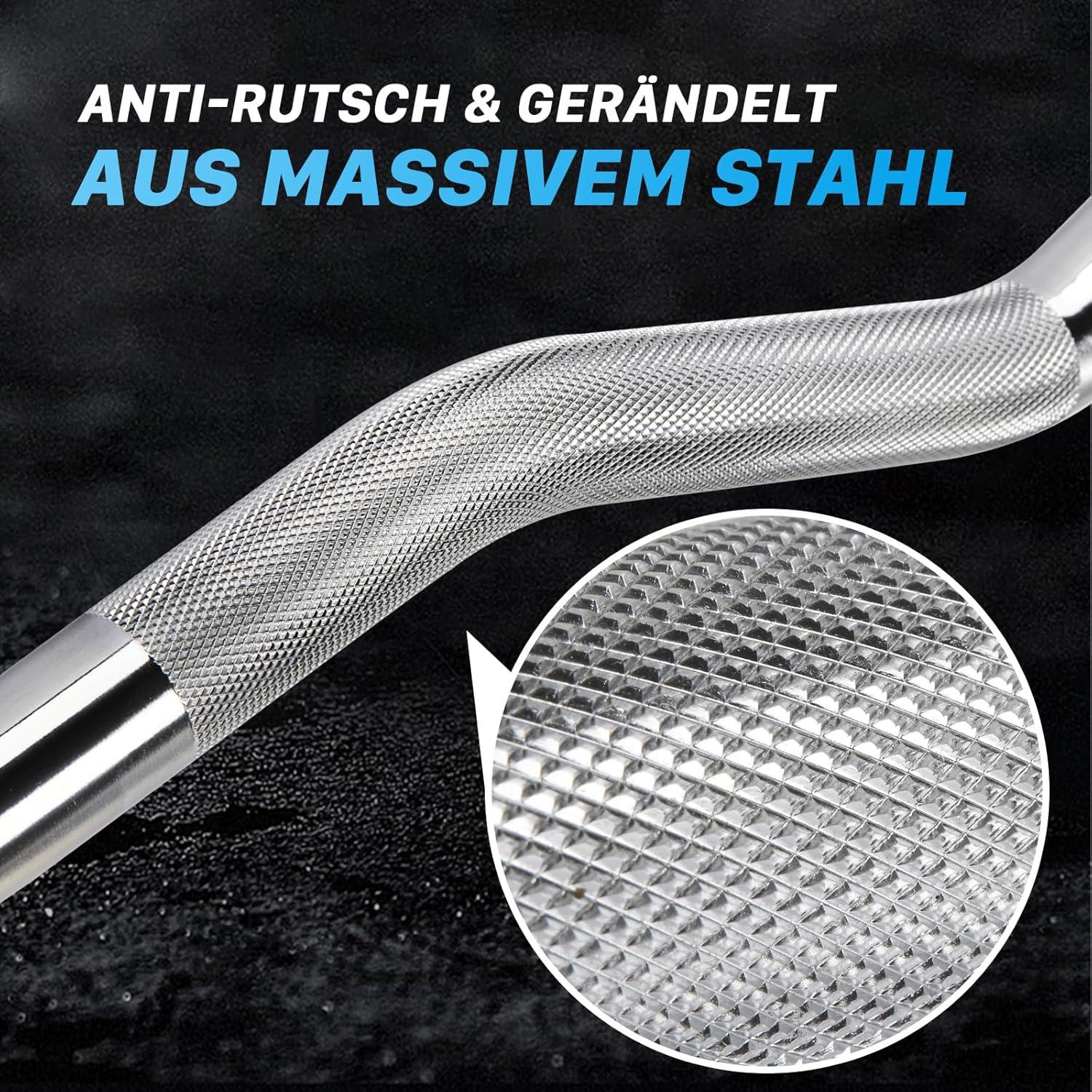 Northdeer SZ Curlstange 95 cm 4,6 kg massiver Stahl