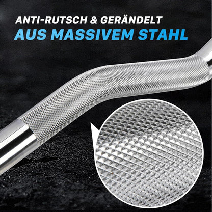 Northdeer SZ Curlstange 95 cm 4,6 kg massiver Stahl