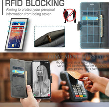 Samsung Galaxy A34 5G Handyhülle Premium Leder Magnet RFID