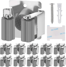 Moppbesenhalter Wand Edelstahl Gartengerätehalter 10 Stück