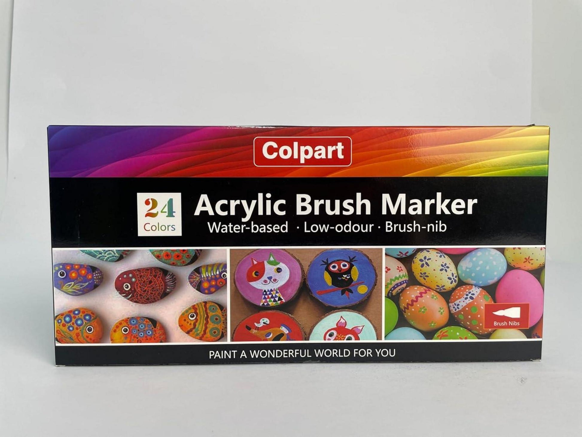 Acrylstifte-24 Farben Marker Lettering Kunst DIY Handwerk