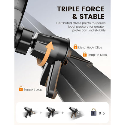 Auto Lüftung Handyhalterung 360° Drehbar für iPhone Samsung