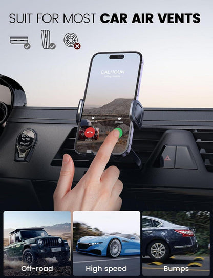 Handyhalterung Auto Lüftung 360° Drehbar KFZ Halterung Hakenclip Beine