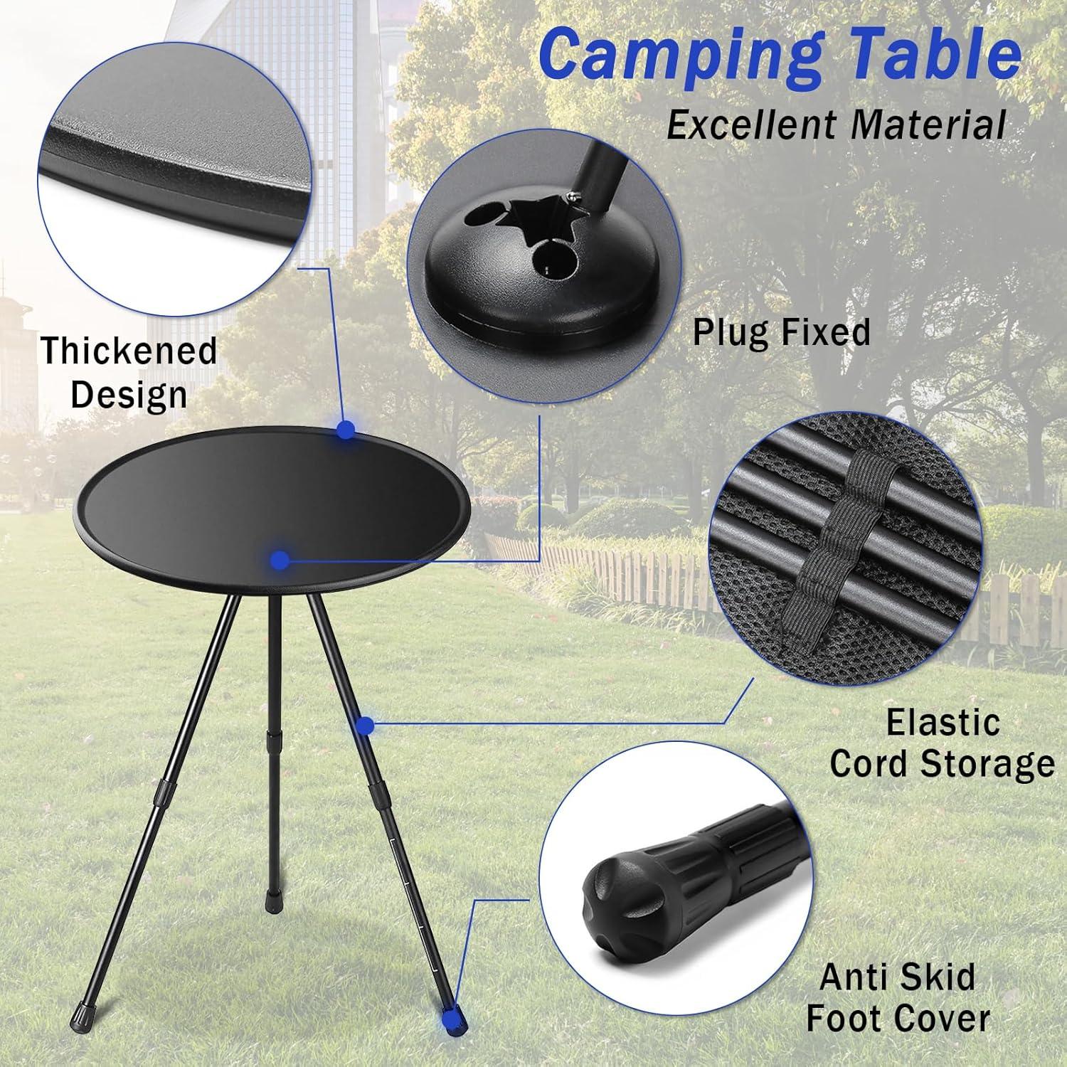 Ultraleichter Campingtisch Aluminium für Camping, Garten & Picknick