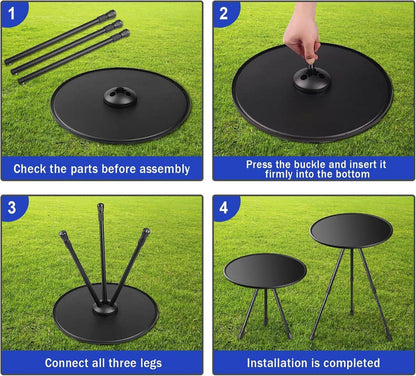 Campingtisch Tragbarer Ultraleicht Aluminium Gartentisch