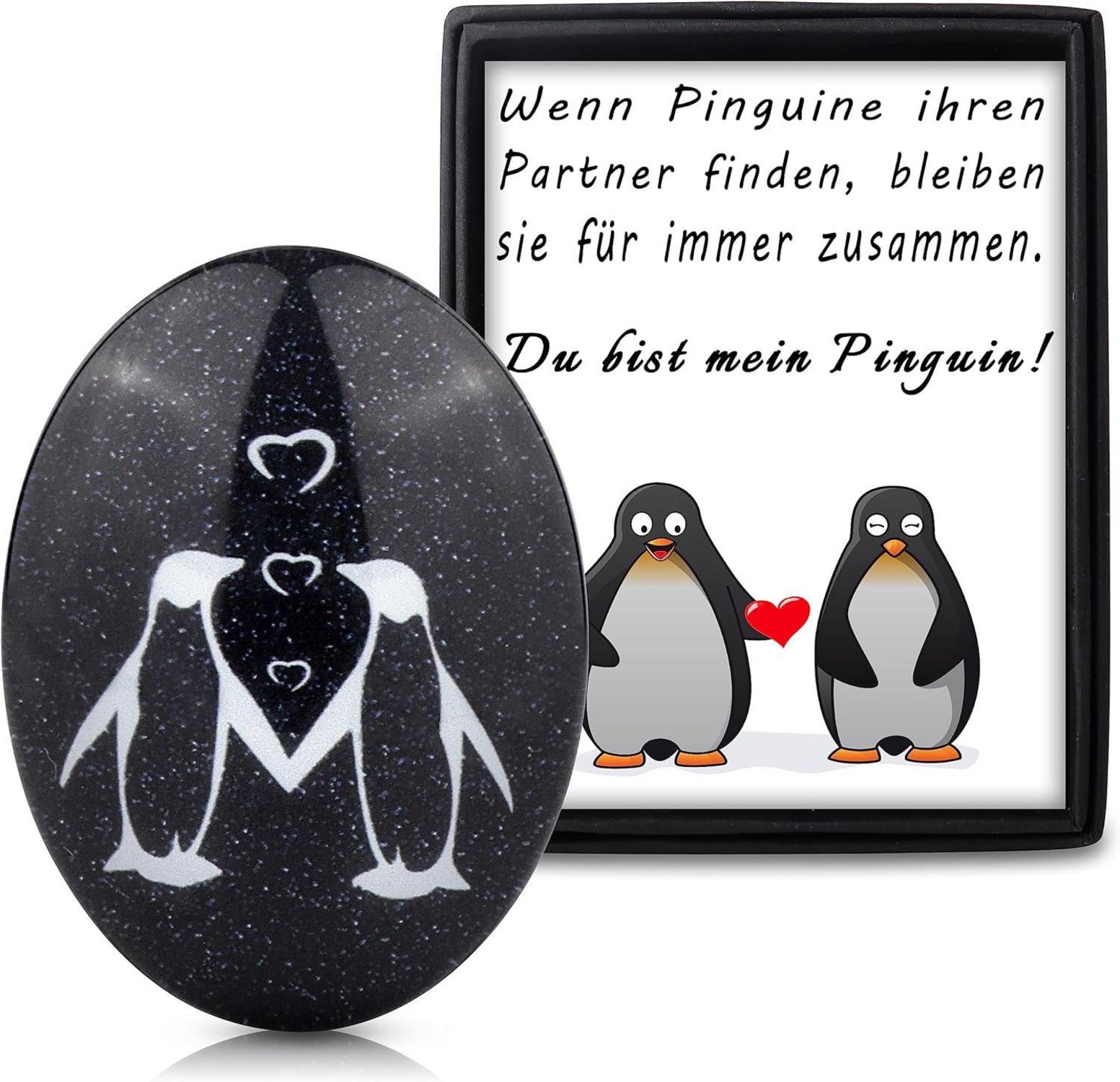 Pinguin Partner Geschenk Treue Hochzeit Jahrestag Valentinstag