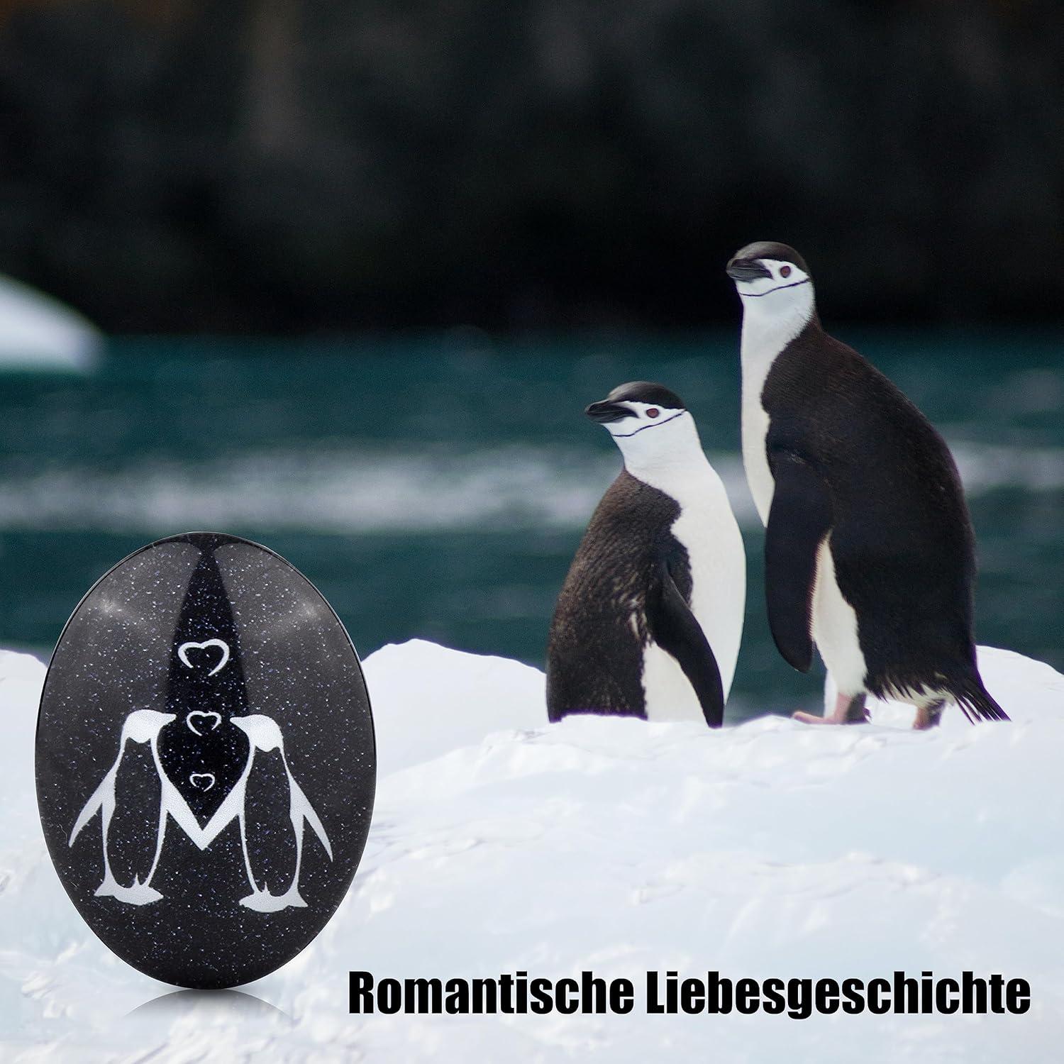 Pinguin Partner Geschenk Jahrestag Hochzeitstag Ornament