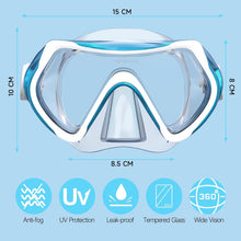 Findway Taucherbrille Kinder, Schwimmbrille Jugendliche