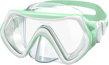 Kinder Taucherbrille 180°Panorama HD Anti Nebel Anti-Leck Blau