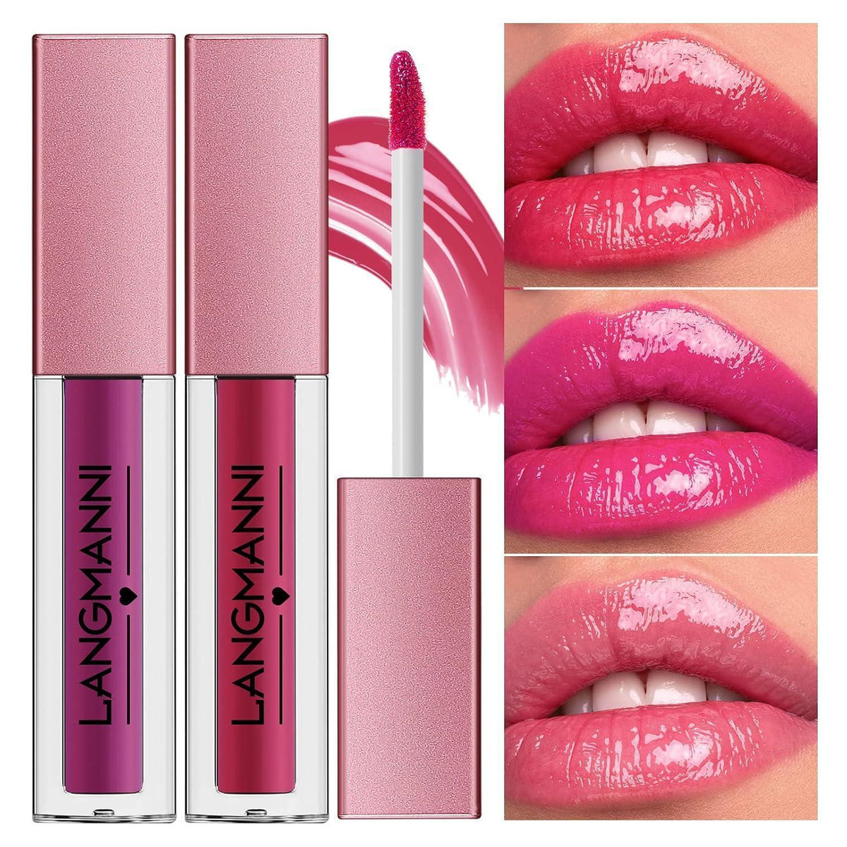 12er Lipgloss Set – Langanhaltend & Feuchtigkeitsspendend