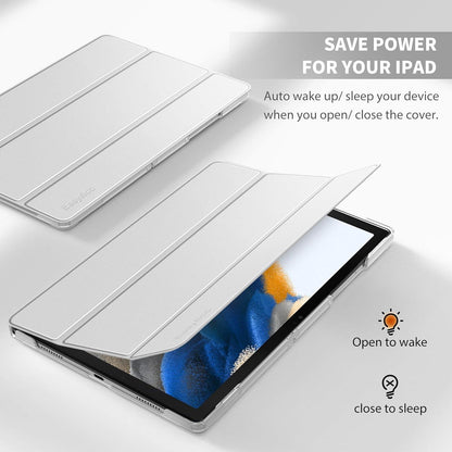 Hülle für Samsung Galaxy Tab A8 2022/2021 Standfunktion Silber