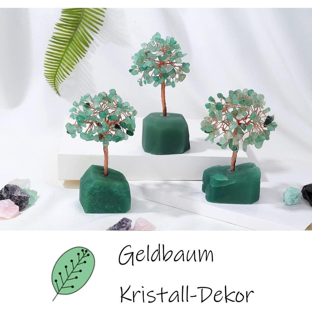 Kristall Geldbaum Aventurin Heilkristall Deko Feng Shui