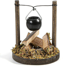 Miniatur Lagerfeuer Weihnachten Deko Zubehör mit Stadtflamme