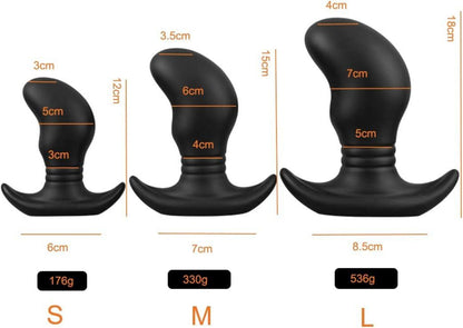 Superweicher Silikon Analplug Prostata G-Punkt Massagegerät 6cm