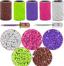 300 Stück Nagelfräser Schleifhülsen Schleifkappen 80/120/150/180/240