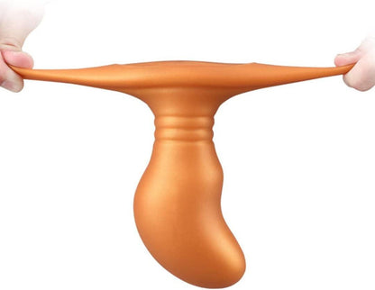 Superweicher Silikon Analplug Butt Plug Mango Form G-Punkt Prostata Massagegerät