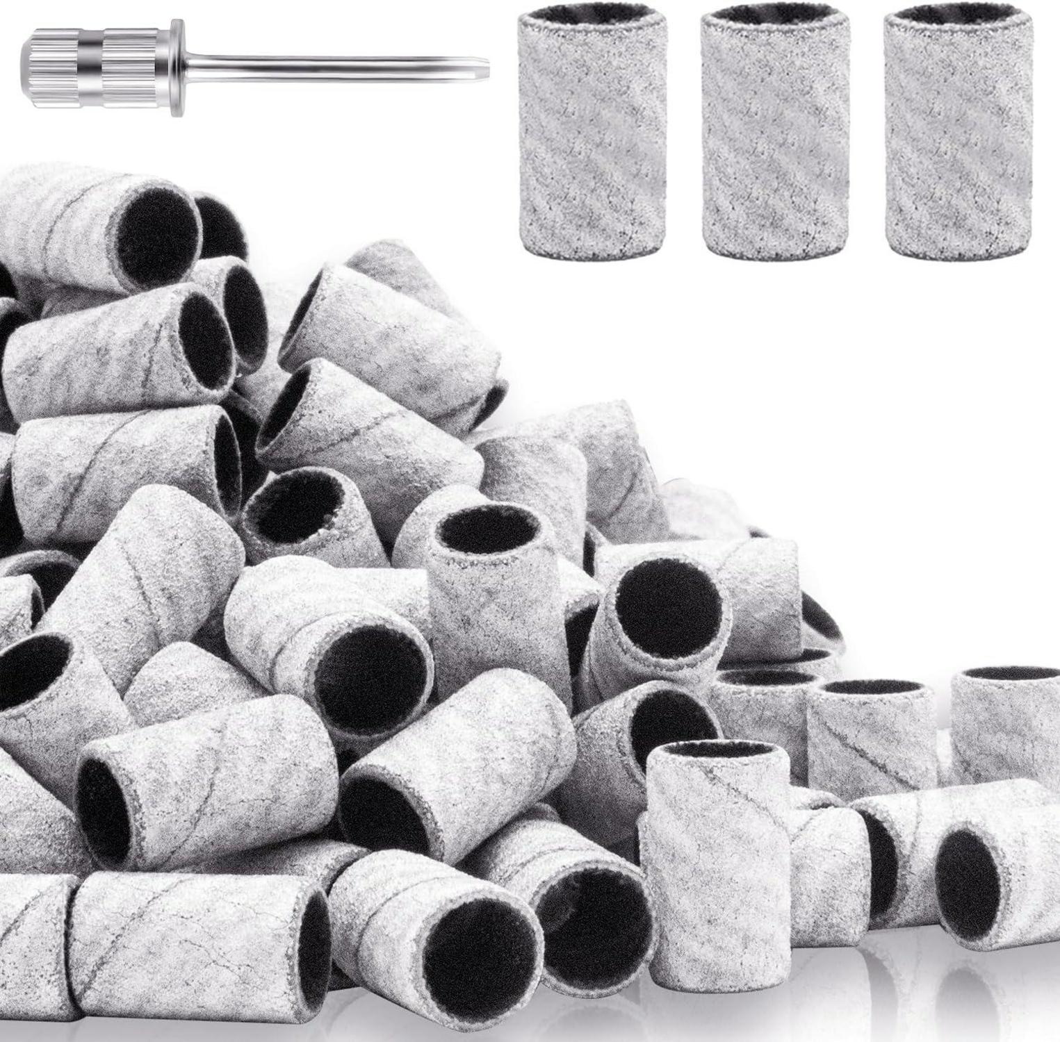 100 Stück Nagelschleifbänder 240 Grit für Nagelbohrer 2,35 MM