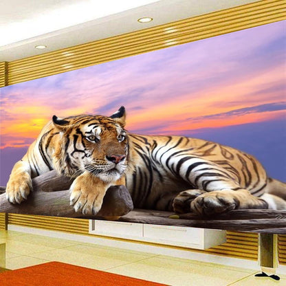 5D Diamond Painting Tiger Kit Groß - Dekompressionsartefakt