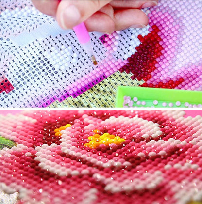 Trayosin Diamond Painting 5D Diamant Tiere Groß xxl Malerei Tiger Kit Hause 120x50cm