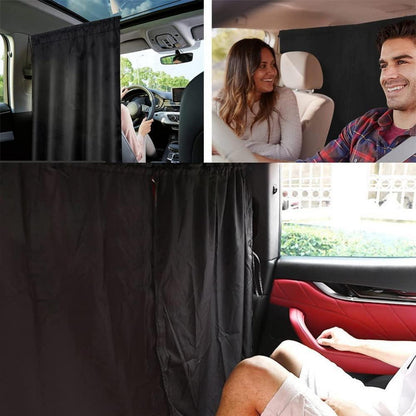 Auto Sichtschutz Vorhang – Trennwand für Privatsphäre & Camping