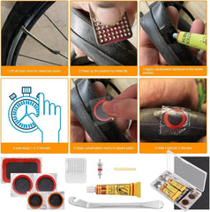 Fahrrad Flickzeug Set 48-teilig Reparaturset