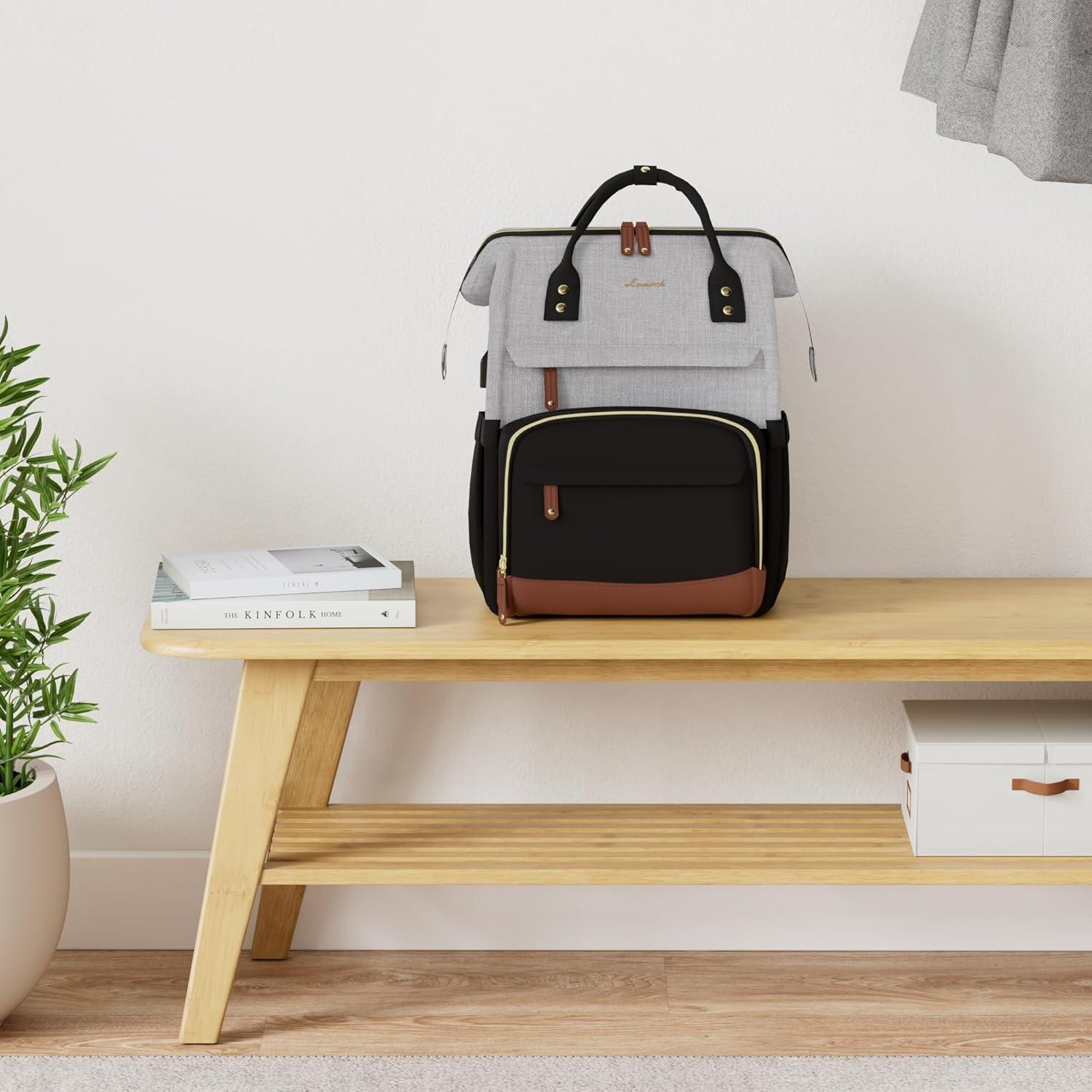 Rucksack Damen Laptop 15.6 Zoll Schulrucksack Mädchen