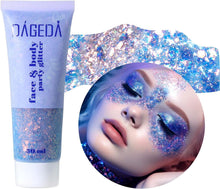 Body Glitter Gel Sequins Shimmer Eyeshadow Holographic Festival Makeup