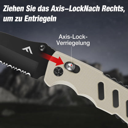 Taschenmesser Klappmesser Einhandmesser mit Glasbrecher