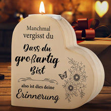 Herzförmiger Kerzenhalter Spirituelles Geschenk für Frauen