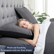 Vielit Kissenbezug 80x80 Anthrazit Mikrofaser Set 2er