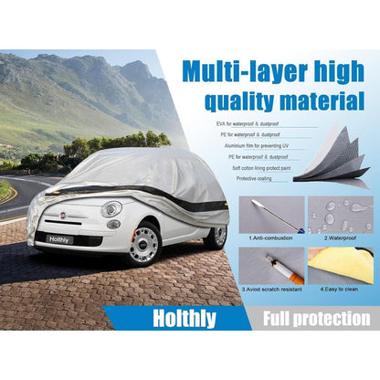 10-lagige Autoabdeckung wasserdicht für Kia Picanto & Skoda Citigo