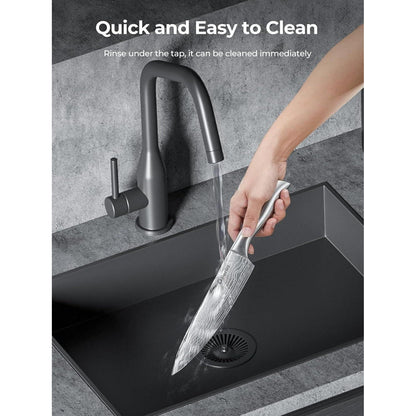 Premium Messerblock 15 TLG Selbstschärfender Messerblock Set