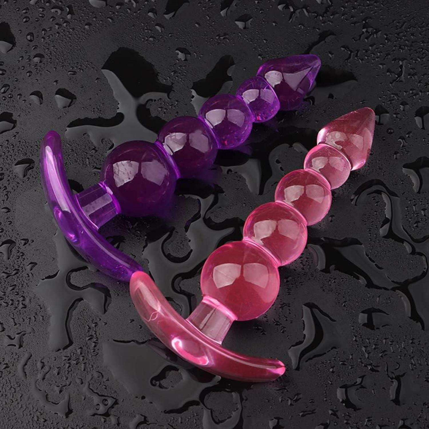 Anal Beads Silikon Buttplug Anal Kette 5 Kugeln Sex Spielzeug Anal