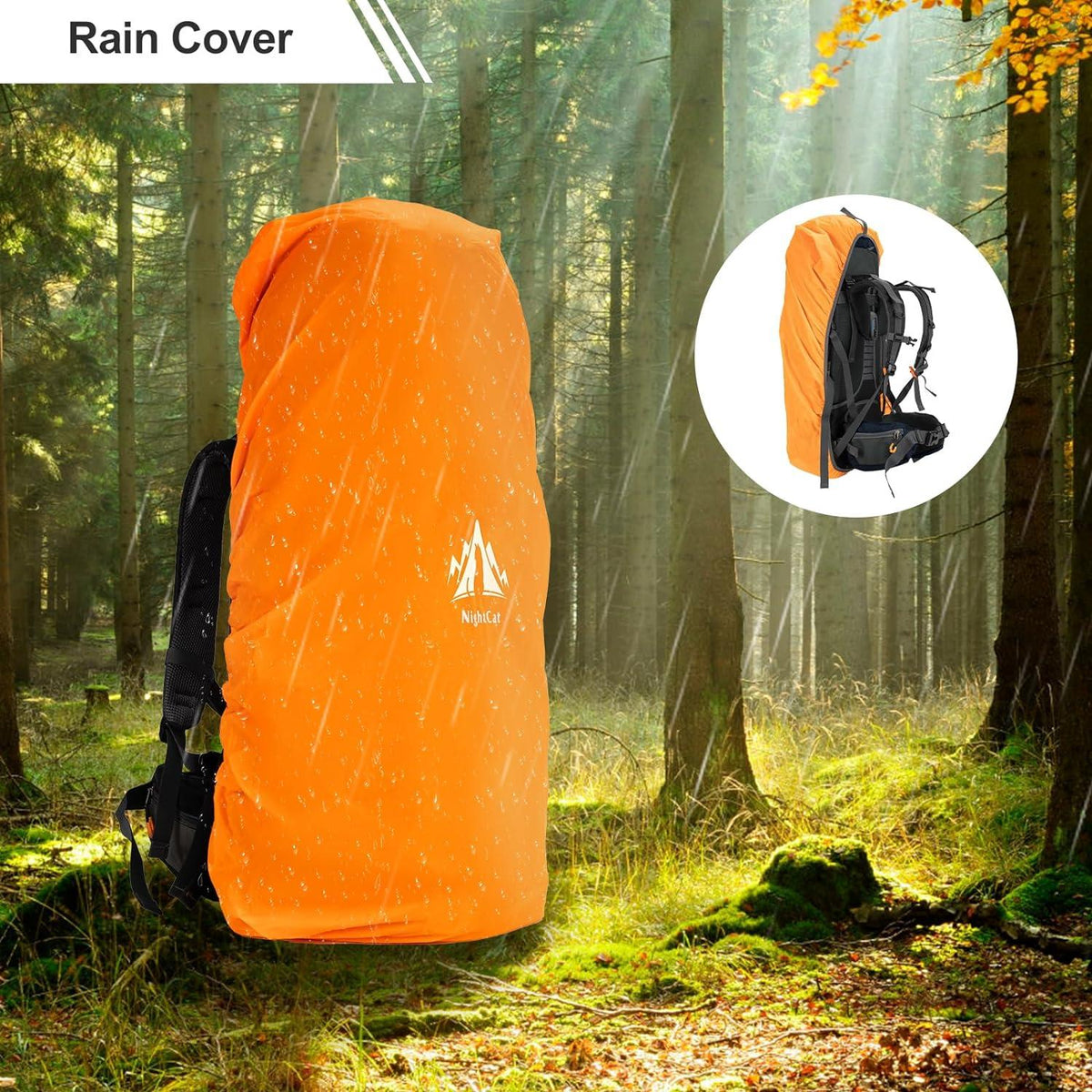Night Cat Wanderrucksack 70L wasserdicht Herren Damen