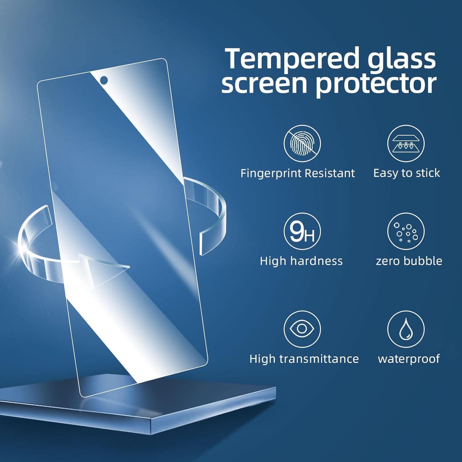 Panzer Schutz Glas für Google Pixel 7a, 9H Härte, 0.33mm Ultra-klar