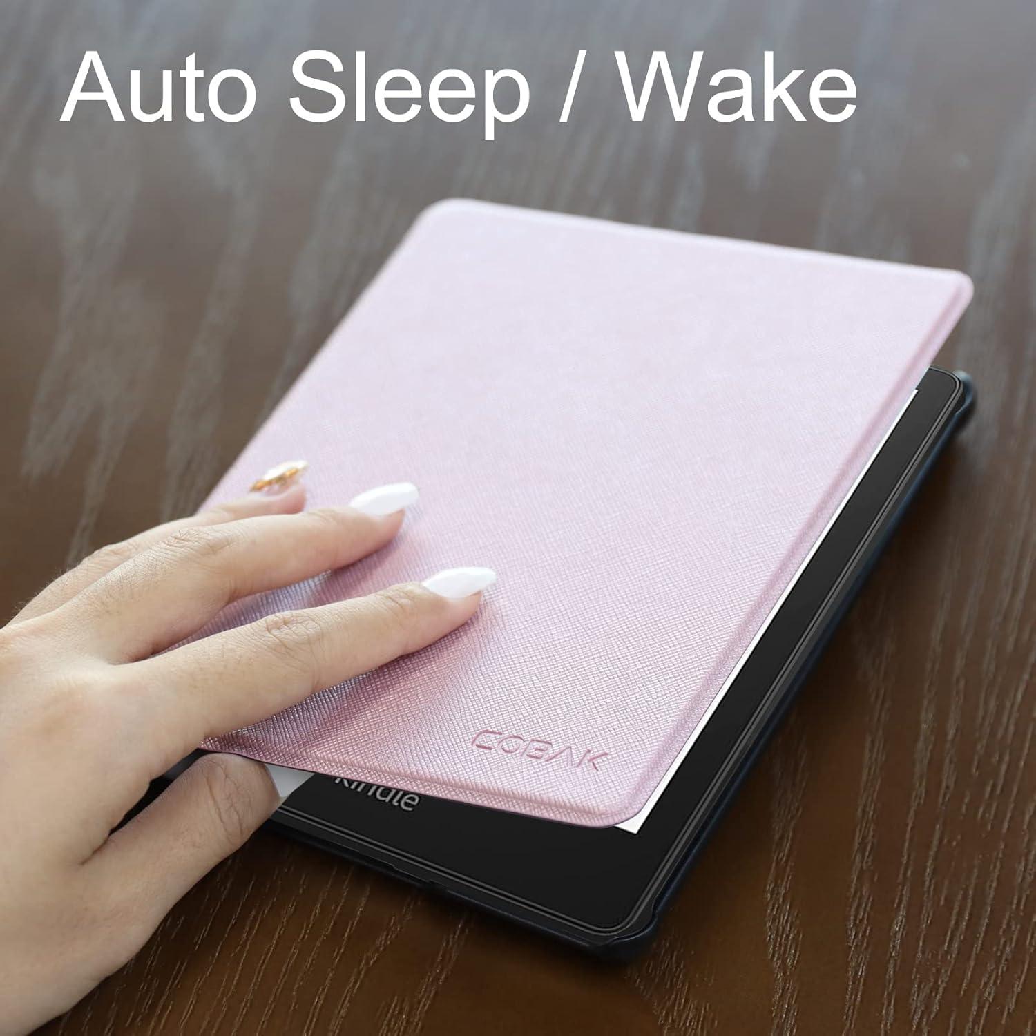 Kindle Paperwhite Hülle PU Leder Auto Sleep Wake Funktion