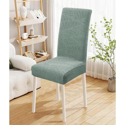 Stuhlhussen 4er Set Stretchbezüge für Esszimmerstühle Matcha Grün