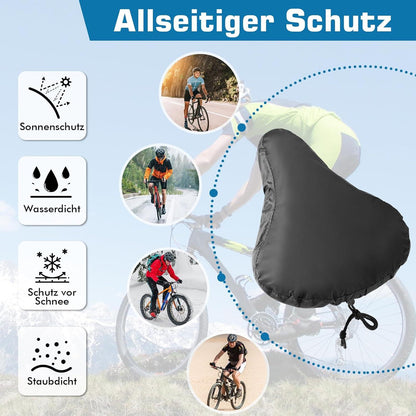 Zacro Sattelbezug wasserdichtes Fahrradsattelabdeckung