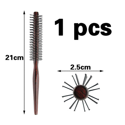 Rundbürste Haarbürste Klein Bart Föhnen Kurzes Haar 21cm