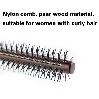 Rundbürste Nylon Borste Haarbürste Föhnen 21cm