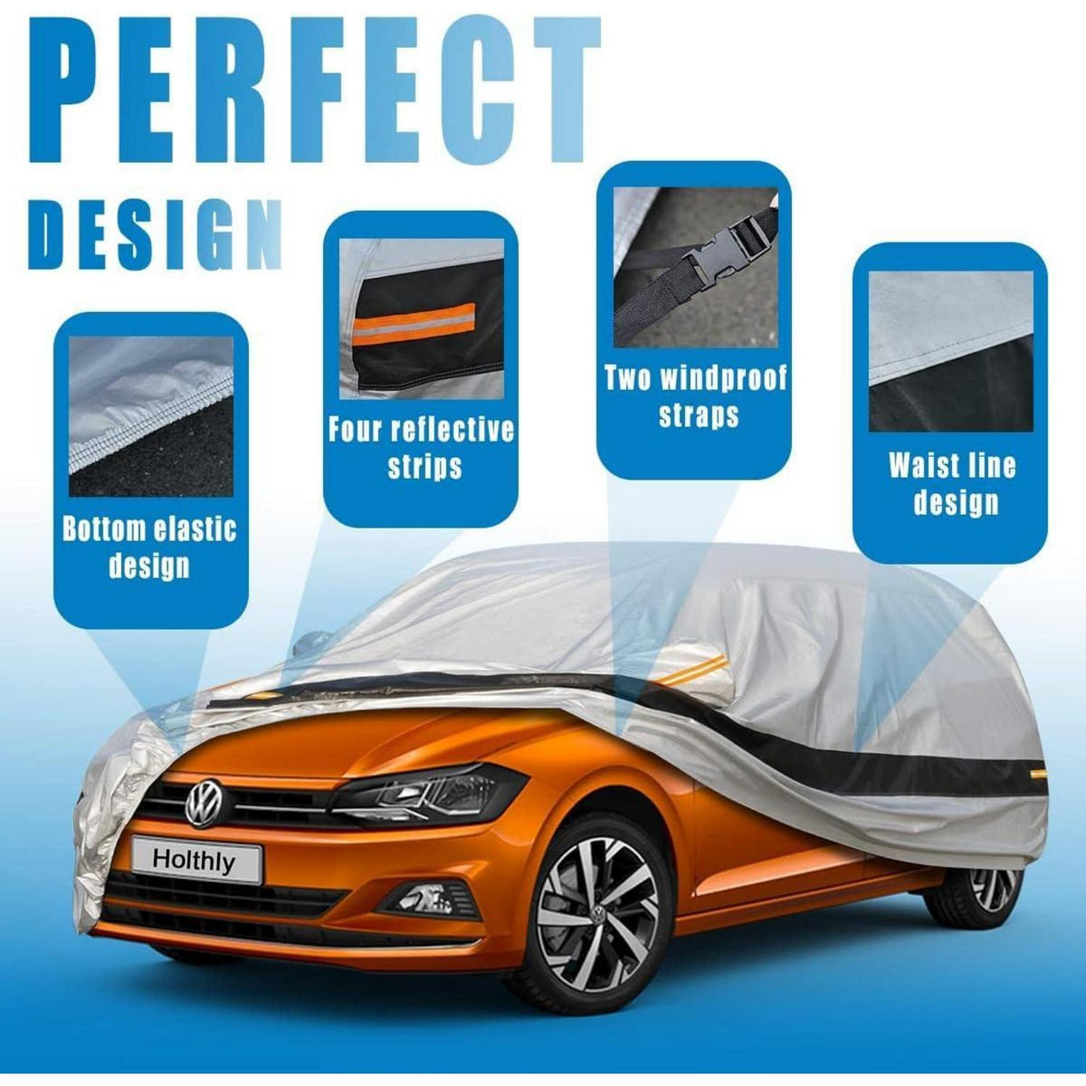 Autoabdeckung wasserdicht für Mini Electric (2019-2023)