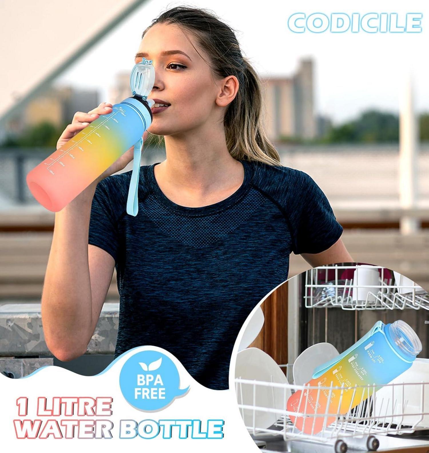 Trinkflasche 1l mit