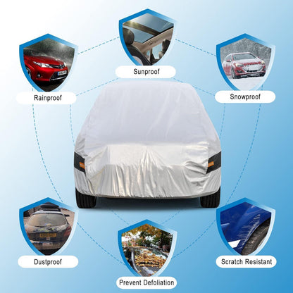 10-lagige Autoabdeckung für Dacia Logan (2004-2023) wasserdicht