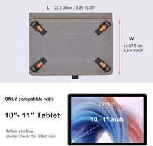Universal Tablet Hülle 10-11 Zoll Multi-Winkel PU Leder