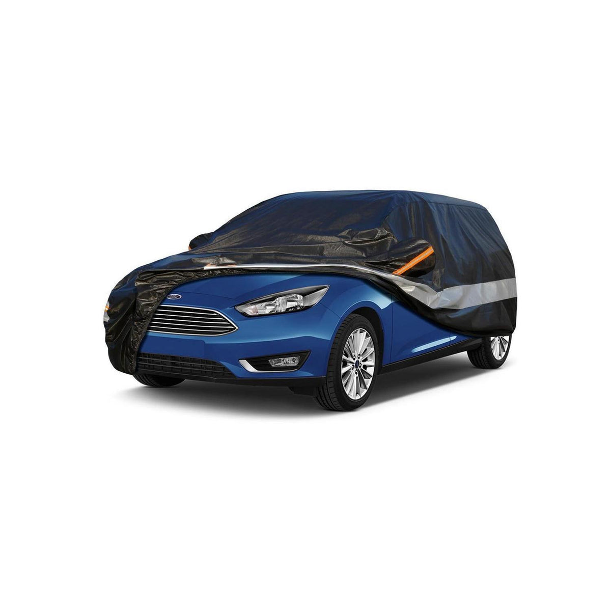 Autoabdeckung wasserdicht für Ford Focus (1999-2023) – 10 Schichten