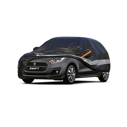 Autoabdeckung wasserdicht für Suzuki Swift (2004-2023) Schwarz