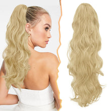 Lockige Pferdeschwanz Haarverlängerung mit Clip 50cm - Synthetisch