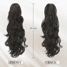 Welliger Locken Pferdeschwanz 50 cm Haarverlängerung