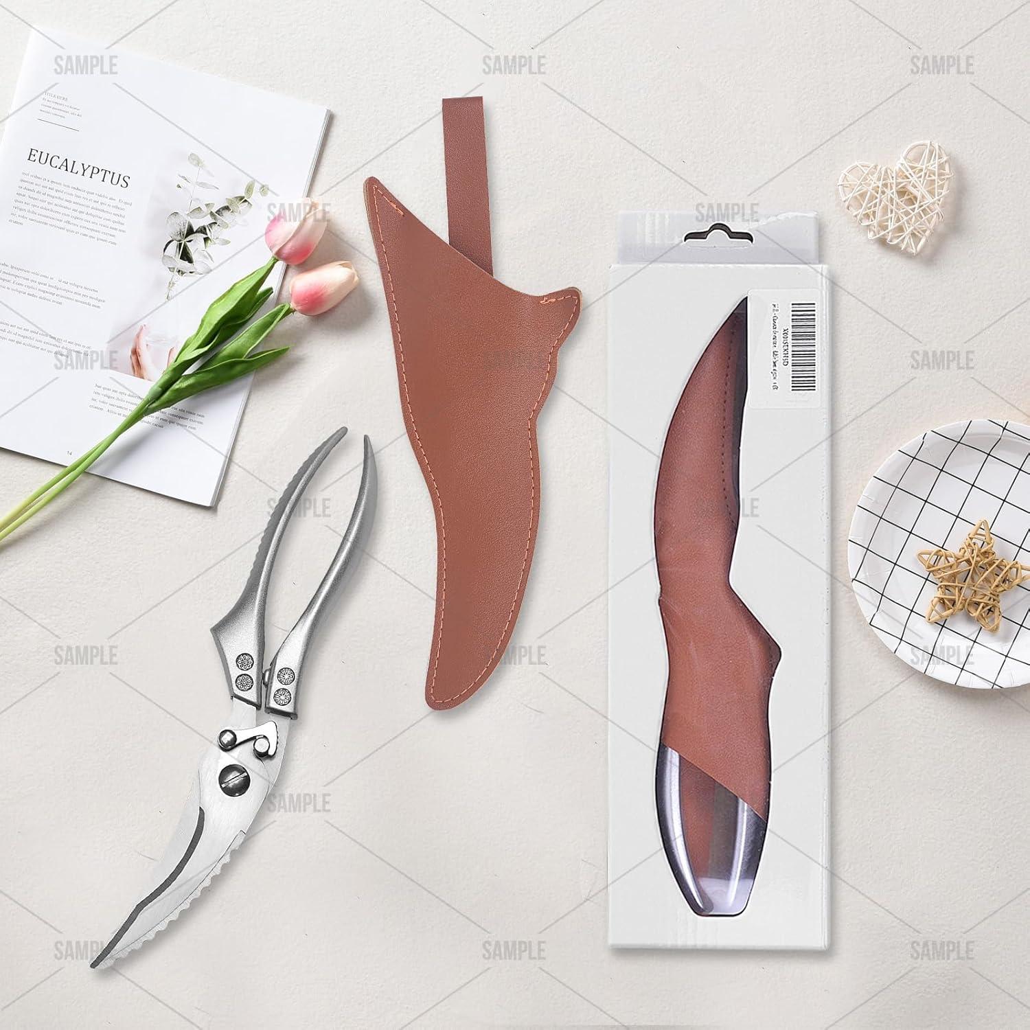 Lost Deer Küchenschere Edelstahl scharfe Knochenschere Geflügelschere